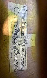 Click to enlarge Luigi Mozzani Cento 1912